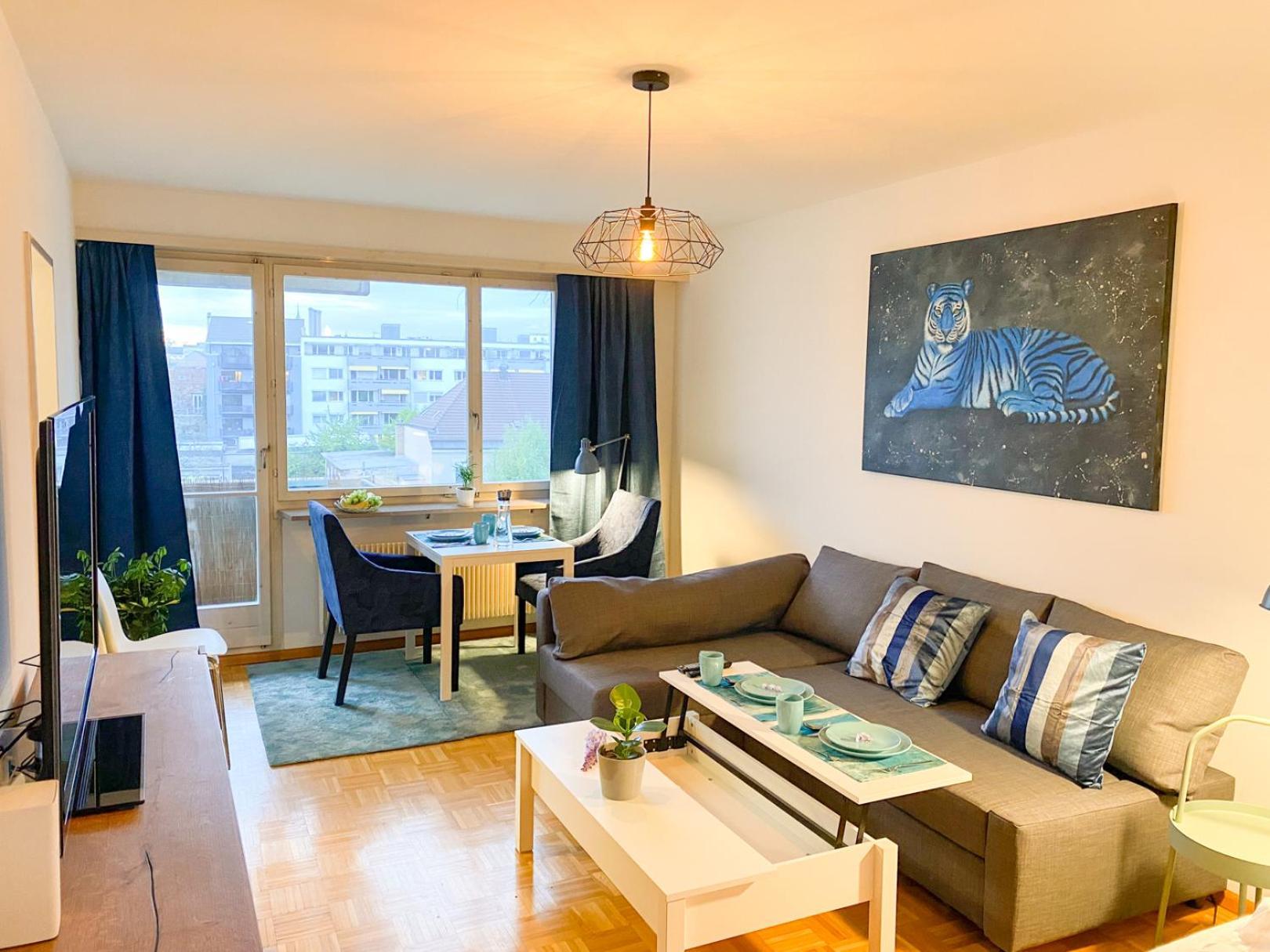 Apartamento Special Blue Tiger Basel, Messe Kleinbasel 10-star Basilea